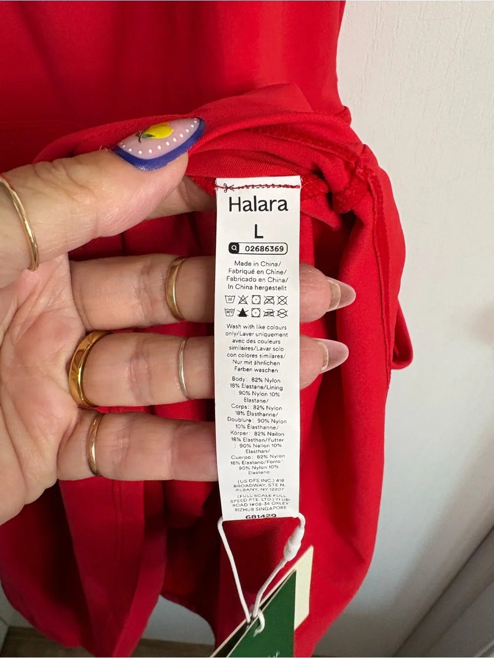 Halara NWT SzL SoftlyZero™ Airy Backless Twisted Flare Dance Active Dress Tennis - Picture 5 of 9